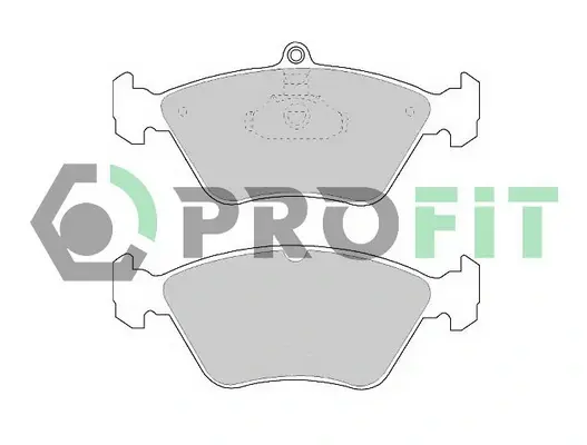 Передні тормозні (гальмівні) колодки PROFIT 5000-0901 (фото 1)