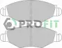 Передние тормозные колодки PROFIT 5000-1378