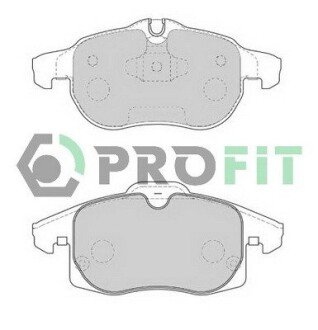 Передні тормозні (гальмівні) колодки profit 50001520 на Опель Астра h