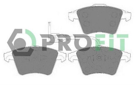 Передние тормозные колодки profit 50001642 на Фольксваген Транспортер т5