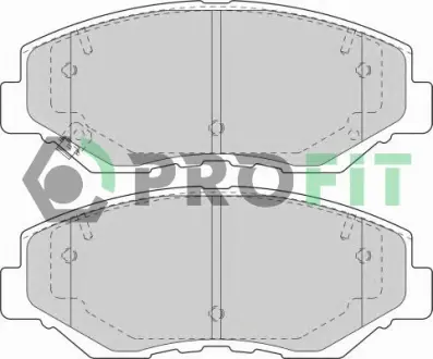 Передние тормозные колодки PROFIT 50001658 Хонда Аккорд 7