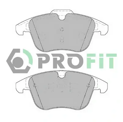 Передні тормозні (гальмівні) колодки PROFIT 50001897 (фото 1)
