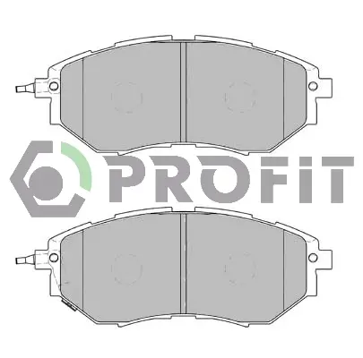 Передні тормозні (гальмівні) колодки PROFIT 50001984 (фото 1)