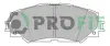 Передні тормозні (гальмівні) колодки PROFIT 50002012 (фото 1)