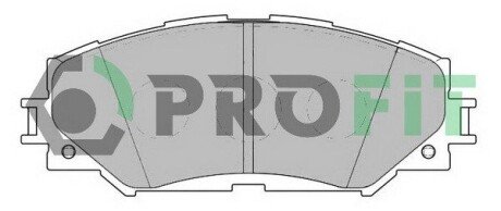 Передние тормозные колодки profit 5000-2012 на Тойота Аурис