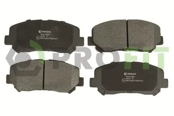 Передні тормозні (гальмівні) колодки PROFIT 50004999 (фото 1)