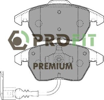 Передні тормозні (гальмівні) колодки profit 50051641 на Фольксваген Жук (beetle)