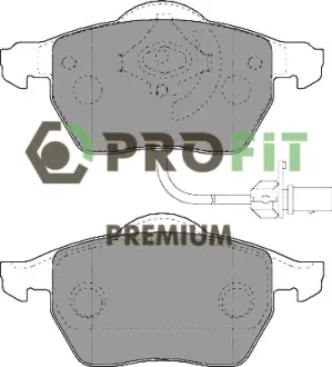 Передні тормозні (гальмівні) колодки PROFIT 5005-1717