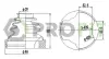 Пильовик шруса (гранати) внутрішній-зовнішній PROFIT 2710-0026 XLB (фото 1)