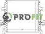 Радиатор охлаждения двигателя PROFIT 17400025