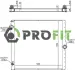 Радиатор охлаждения двигателя PROFIT 17400069