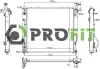 Радиатор охлаждения двигателя PROFIT 17400153