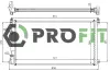 Радіатор охолодження двигуна PROFIT 17400172 (фото 1)