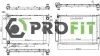 Радиатор охлаждения двигателя PROFIT 17400185