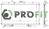 Радіатор охолодження двигуна PROFIT 17400253 (фото 1)