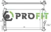Радіатор охолодження двигуна PROFIT 17400387 (фото 1)