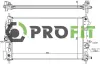 Радиатор охлаждения двигателя PROFIT 17400388