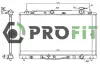 Радіатор охолодження двигуна PROFIT 17400402 (фото 1)