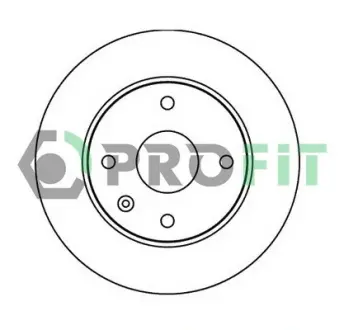 Гальмівний диск PROFIT 5010-1257