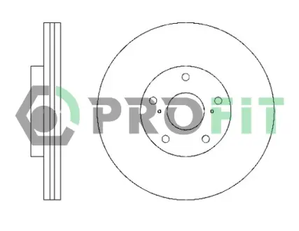 Гальмівний диск PROFIT 5010-1446