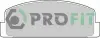 Задние тормозные колодки PROFIT 50000372