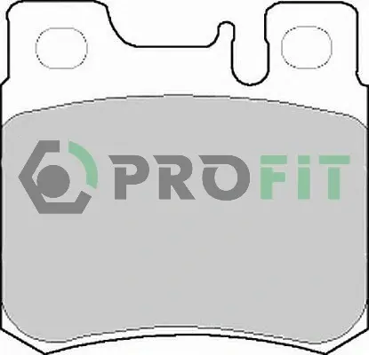 Задні тормозні (гальмівні) колодки PROFIT 5000-0644 (фото 1)