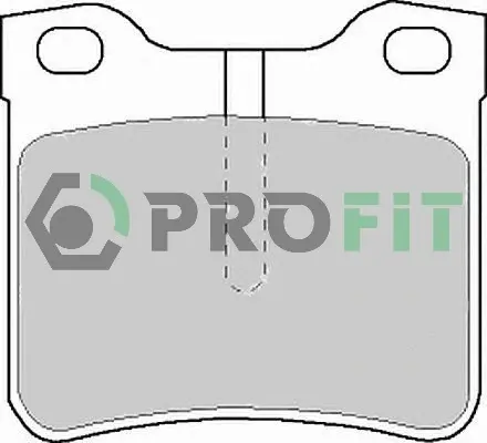 Задні тормозні (гальмівні) колодки PROFIT 5000-1044 (фото 1)