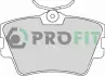 Задние тормозные колодки PROFIT 50001132