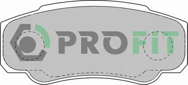 Задние тормозные колодки PROFIT 50001480