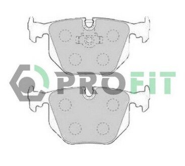 Задние тормозные колодки profit 5000-1483 на Бмв Х3 е83