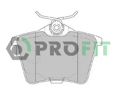 Задние тормозные колодки PROFIT 50001727