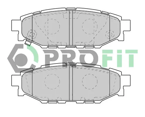 Задние тормозные колодки PROFIT 5000-1947