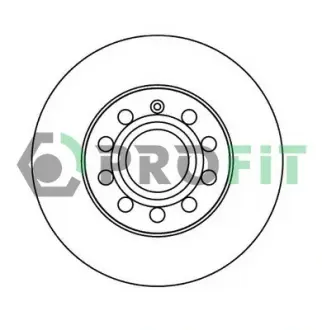 Задний тормозной диск PROFIT 50101276 Мерседес W169