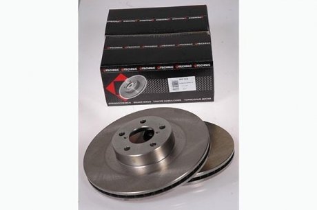 Вентилируемый тормозной диск protechnic PRD2370