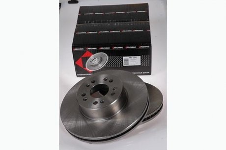Вентильований гальмівний диск protechnic PRD2345