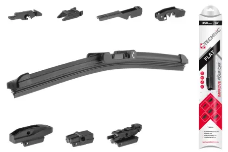 Щітка Flat 350mm мульти-кріплення protechnic PRX350F Мерседес Виано