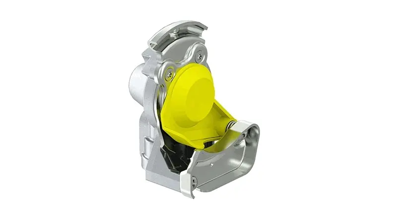 Головка соединительная, M16x1.5, тягач, желтая PROVIA PRO2002220 (фото 1)