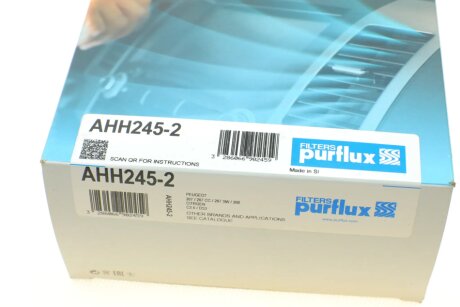 Фильтр салона purflux AHH2452