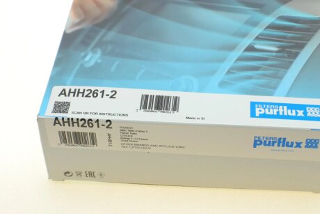 Фильтр салона purflux AHH2612