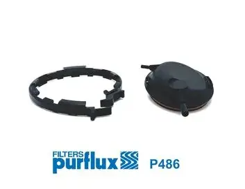 Кришка+хомут паливного фiльтра purflux P486