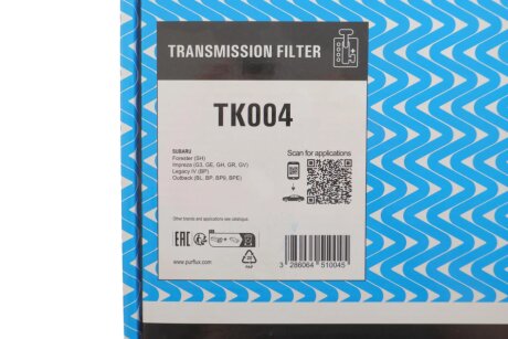 Фільтр АКП Subaru Impreza/Forester purflux TK004