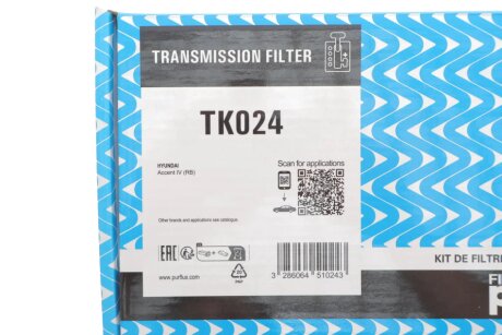 Фільтр гідравлічний purflux TK024