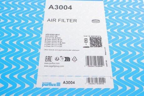 Фільтр повітряний purflux A3004