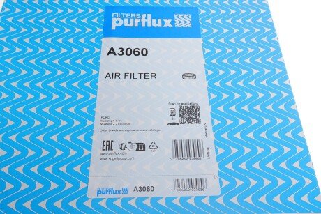 Фiльтр повiтряний purflux A3060