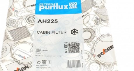 Фильтр салона purflux AH225