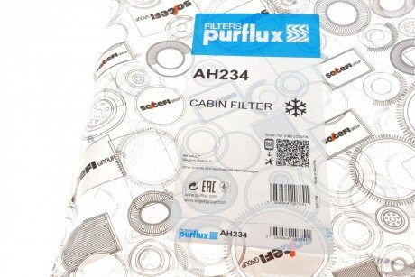 Фільтр салону purflux AH234
