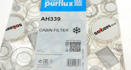 Фильтр салона purflux AH339