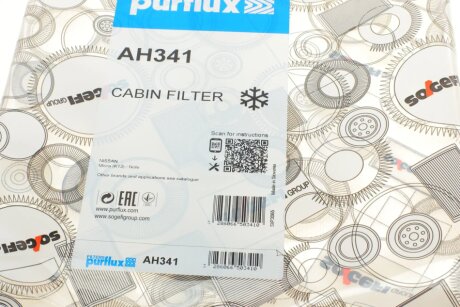Фільтр салону purflux AH341