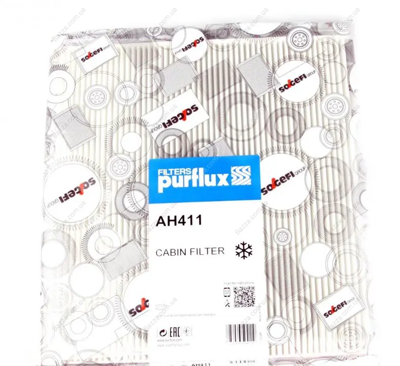 Фильтр салона purflux AH411