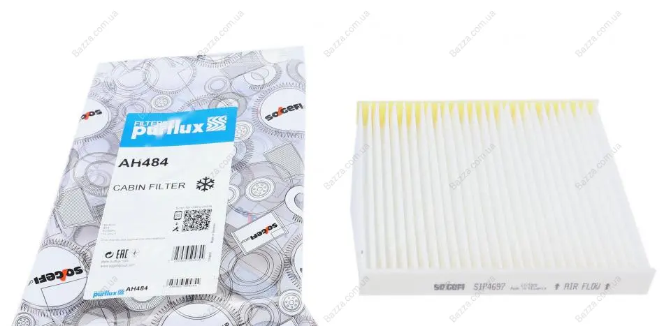 Фильтр салона purflux AH484